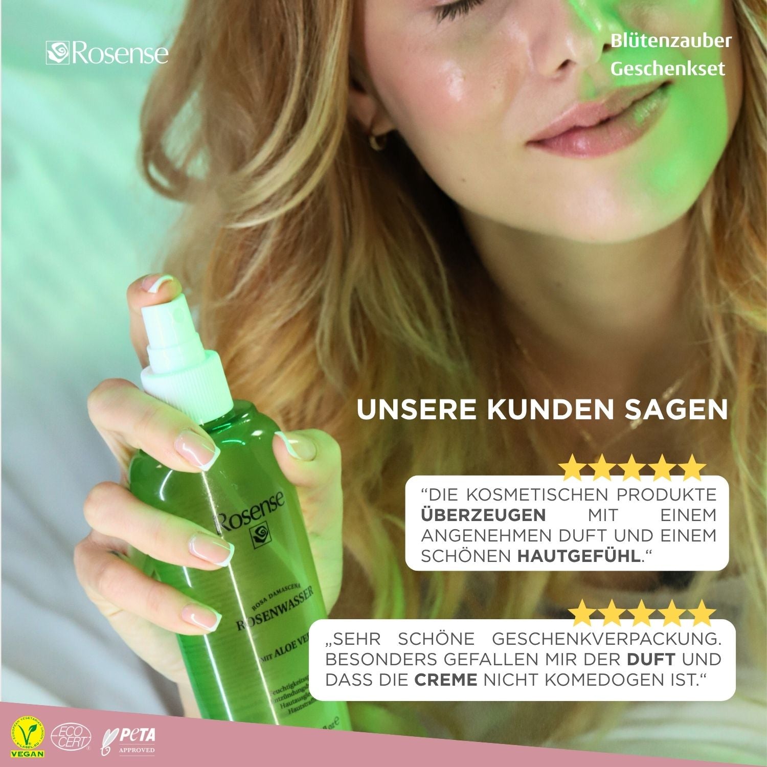 Rosense Blütenzauber Geschenkset