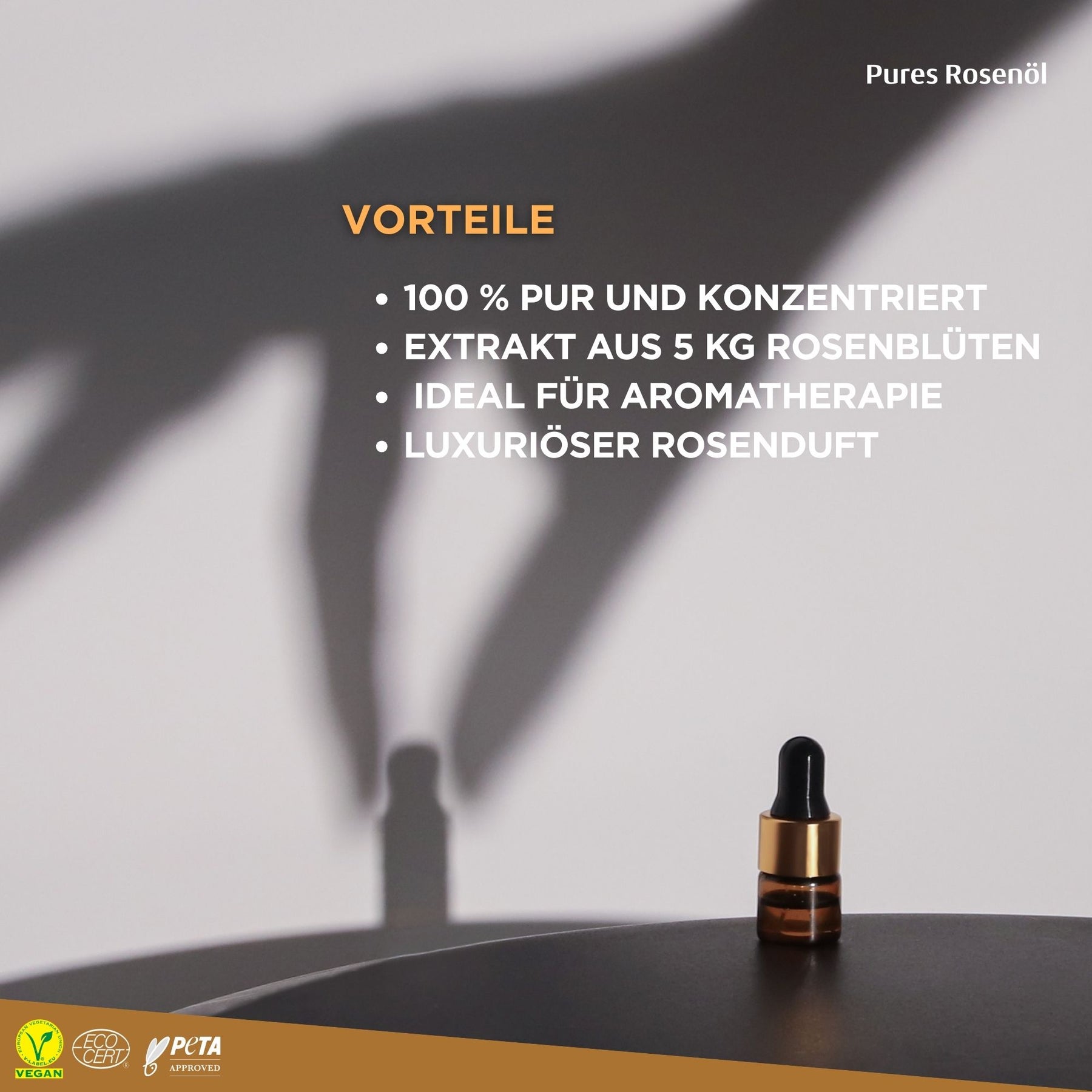 Early Access-Rosense 100% naturreines, pures Rosenöl - 1 ml