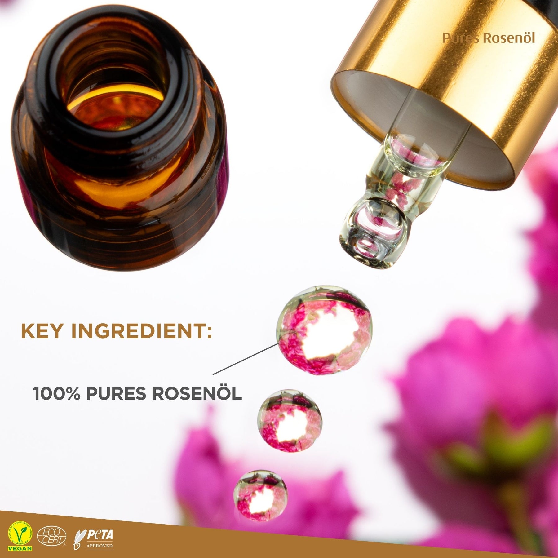Early Access-Rosense 100% naturreines, pures Rosenöl - 1 ml
