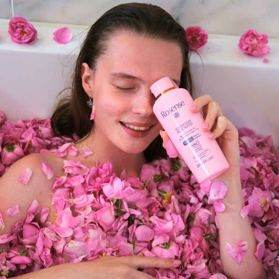 Rosense 2× Rosenwasser 300 ml | Vorteilspack für natürliche Gesichtspflege
