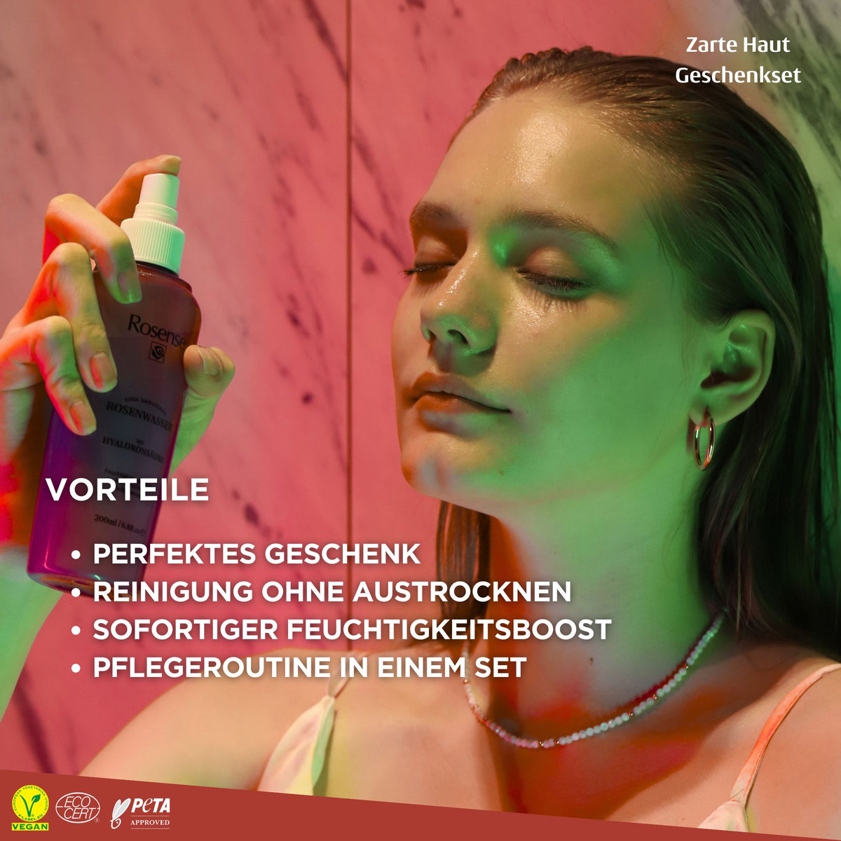 Early Access-Rosense zarte Haut Geschenkset