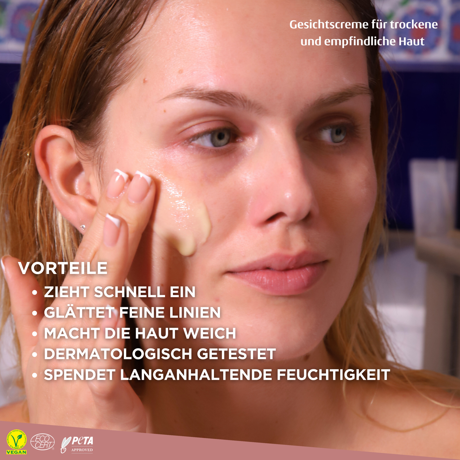 Rosense Supreme Hydration Gesichtscreme für trockene und empfindliche Haut - 50 ml