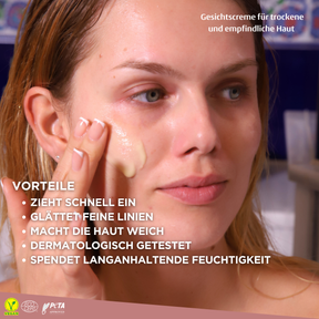 Rosense Supreme Hydration Gesichtscreme für trockene und empfindliche Haut - 50 ml