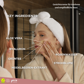 Rosense Supreme Hydration Gesichtscreme für trockene und empfindliche Haut - 50 ml