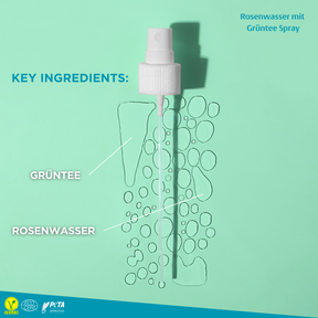 Rosense Rosenwasser mit Grüntee Spray - 200ml