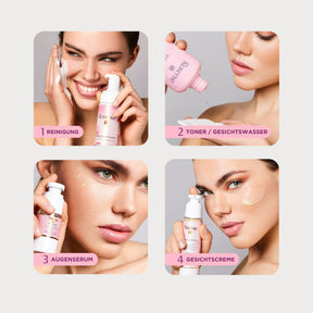 Rosense care set for normal and combination skin