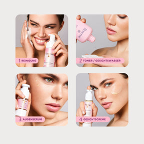 Rosense care set for normal and combination skin