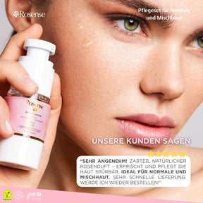 Rosense care set for normal and combination skin