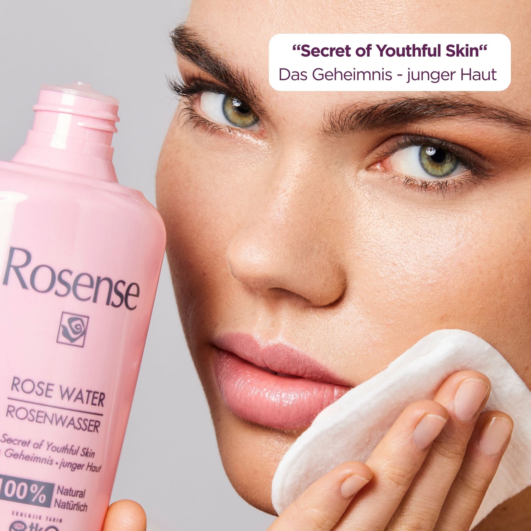 Rosense care set for normal and combination skin