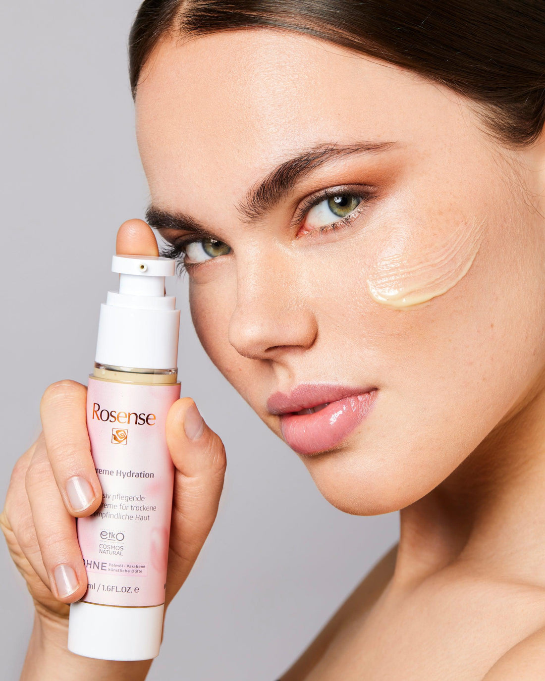 Rosense Gesichtscreme für trockene und empfindliche Haut und Augenserum- Set
