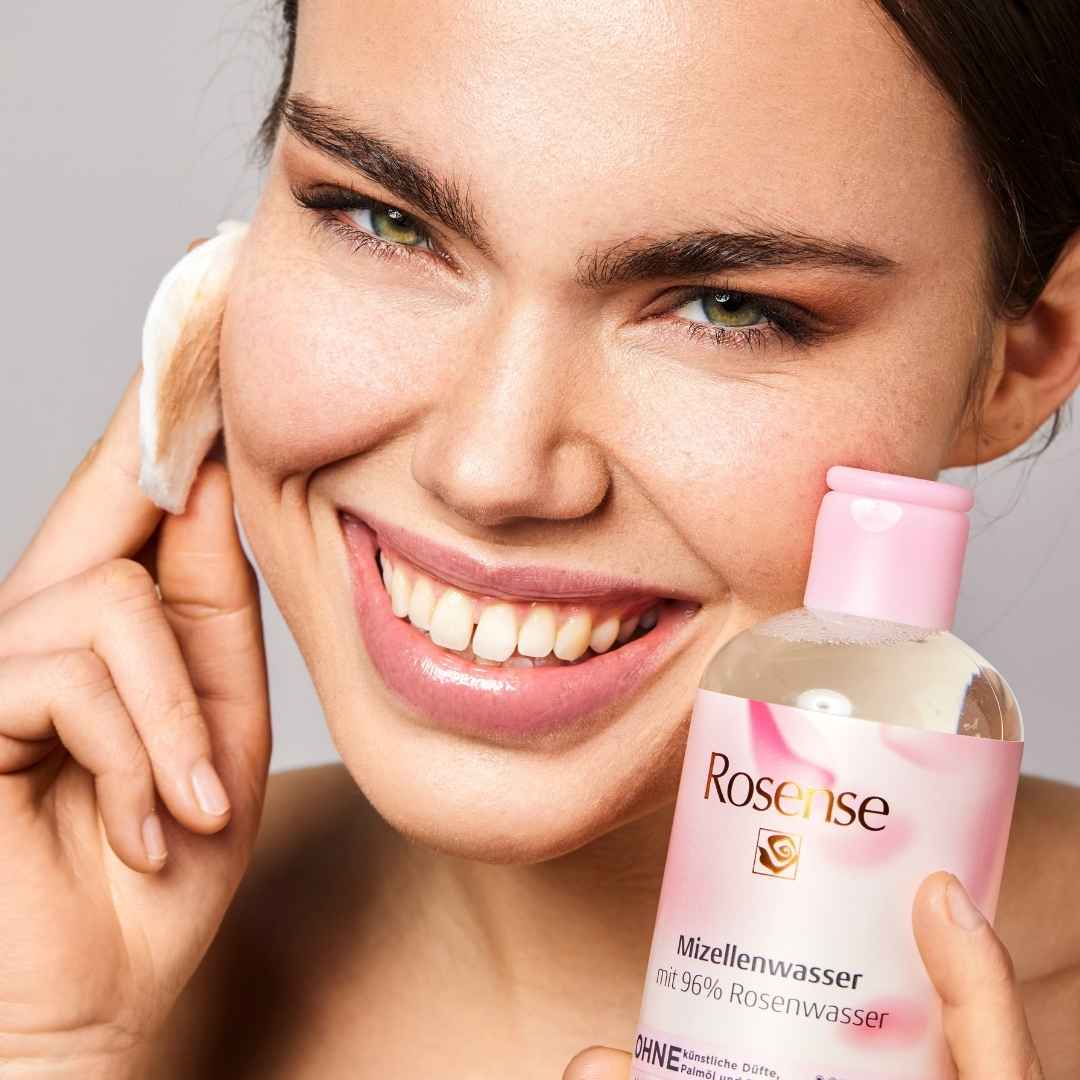 Rosense Mizellen Rosenwasser | Sanfte Make-up-Entfernung & Pflege