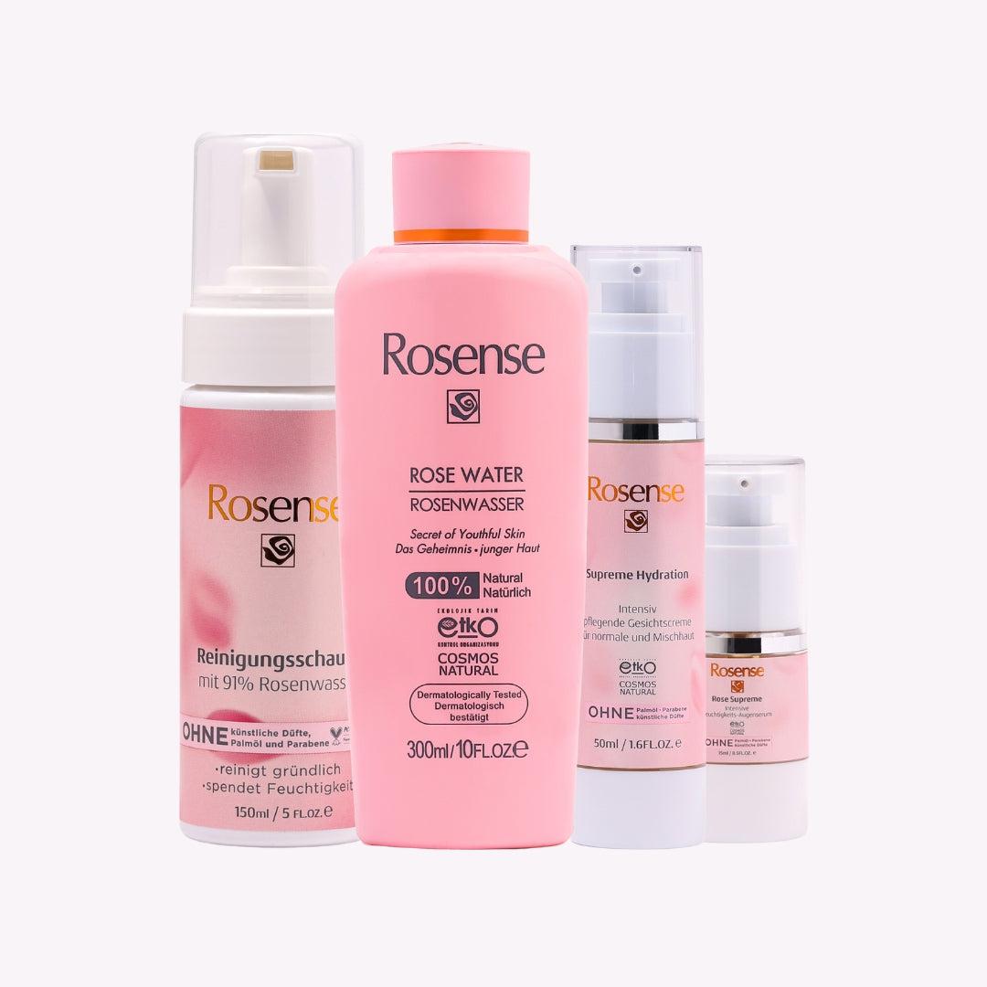Rosense Pflegeset | Für normale & Mischhaut