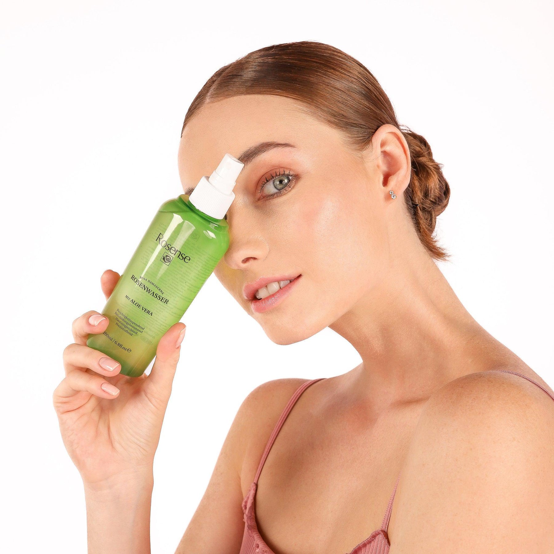Rosense Rosenwasser Spray mit Aloe Vera | Beruhigende & regenerierende Pflege