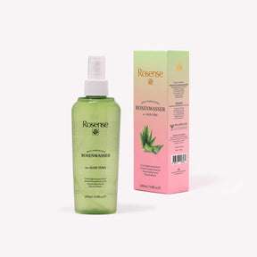 Rosense Rosenwasser Spray mit Aloe Vera | Beruhigende & regenerierende Pflege