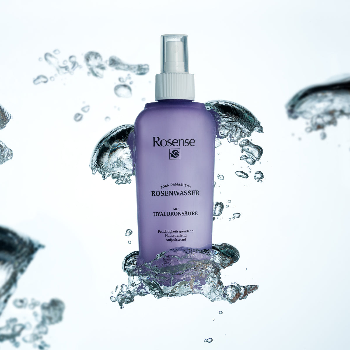 Rosense Rosenwasser Spray mit Hyaluron | Glättende & aufpolsternde Pflege