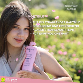 Rosense 2x Rose Water - 300 ml