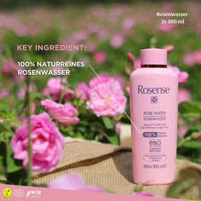 Rosense 2x Rosenwasser - 300 ml