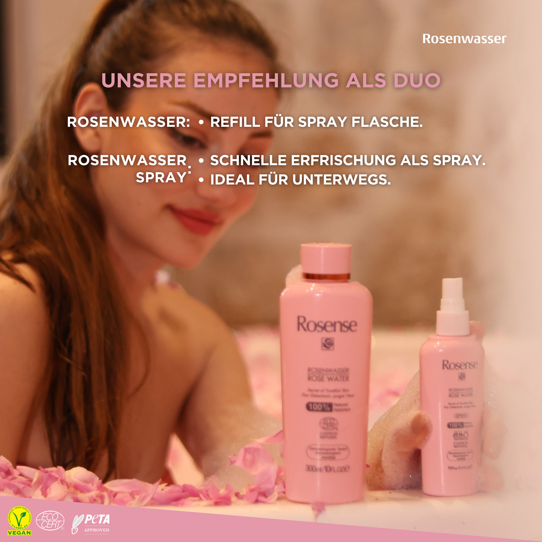 Rosense Rosenwasser 300 ml
