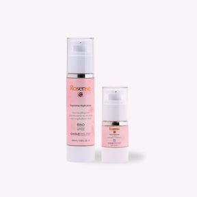 Rosense Gesichtscreme für trockene und empfindliche Haut und Augenserum- Set