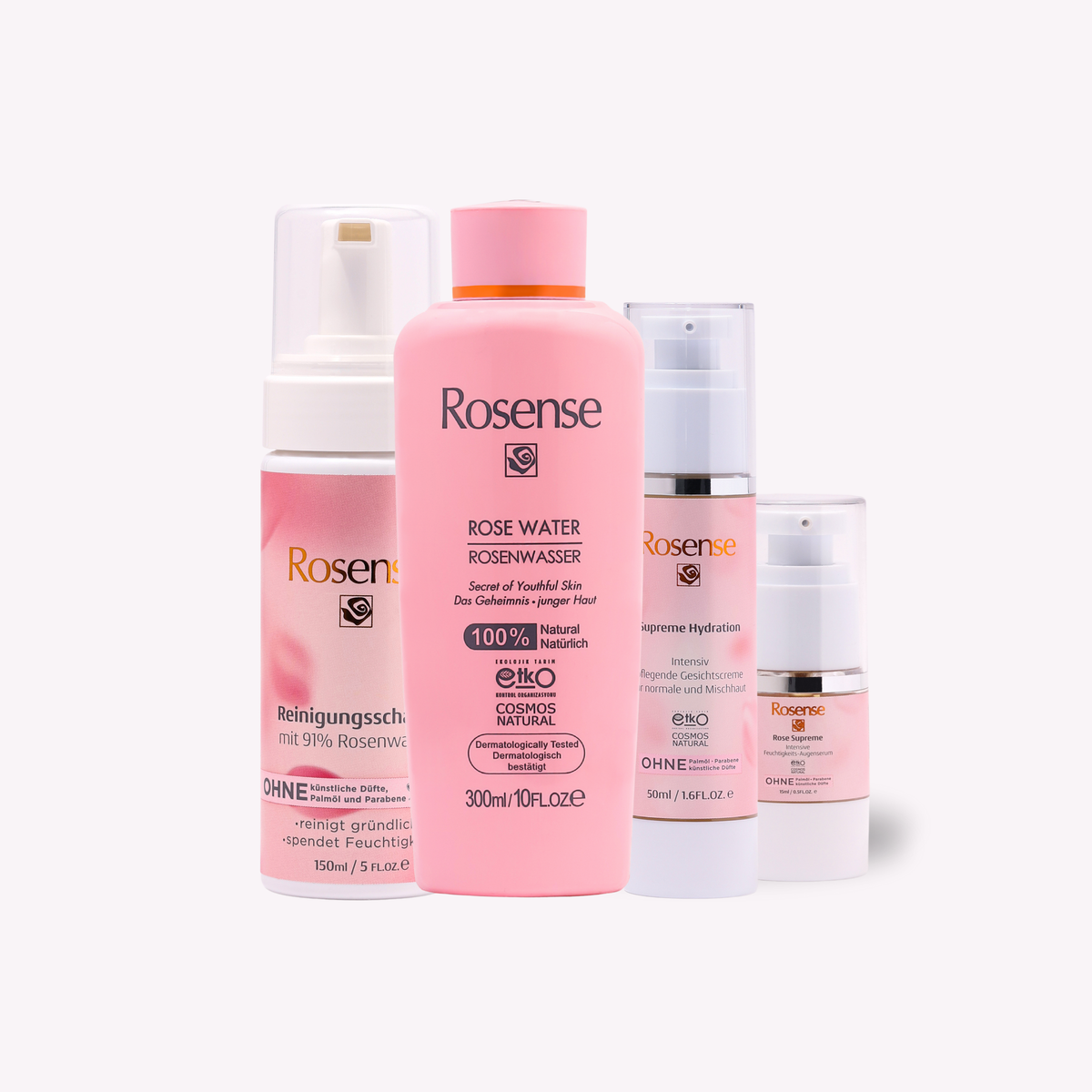 Rosense Pflegeset für normale und Mischhaut
